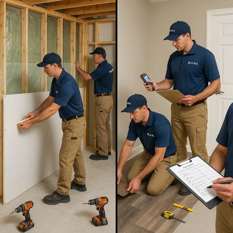 Repairs and Reconstruction process in Pelham, MA